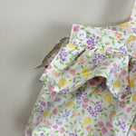 Load image into Gallery viewer, Vintage OshKosh B'gosh Fruit Ruffle Shortalls 2T USA
