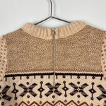 Load image into Gallery viewer, Vintage Unisex Kids Tan Sweater 3T
