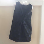 Load image into Gallery viewer, Crewcuts Navy &amp; Black Polka Dot Party Dress 2T
