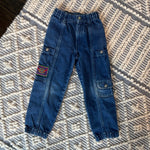 Load image into Gallery viewer, Vintage Little Levi&#39;s Blue Jogger Jeans 6
