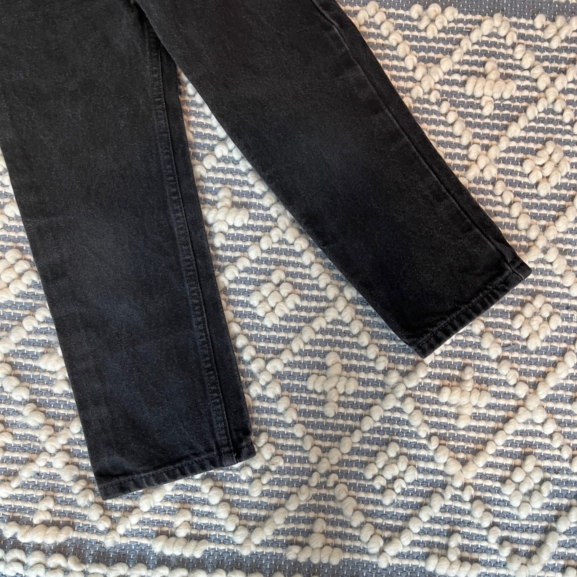 Vintage Levi's 550 Relaxed Fit Black Jeans 7