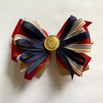 Load image into Gallery viewer, Girls Embellished School Bow
