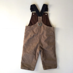 Sergent Major Baby Boy Tan Overalls 74 cm