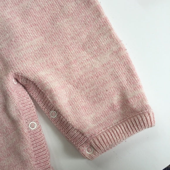 Carriage Boutiques Pink Sweater Coverall 9 Months