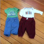 Load image into Gallery viewer, 4 Piece Newborn Little Brother Bundle
