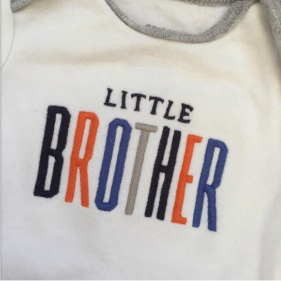 4 Piece Newborn Little Brother Bundle