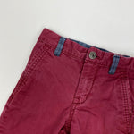 Load image into Gallery viewer, Baby Gap Boys Burgundy Red Khaki Pants 2T
