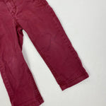 Load image into Gallery viewer, Baby Gap Boys Burgundy Red Khaki Pants 2T
