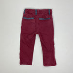 Load image into Gallery viewer, Baby Gap Boys Burgundy Red Khaki Pants 2T
